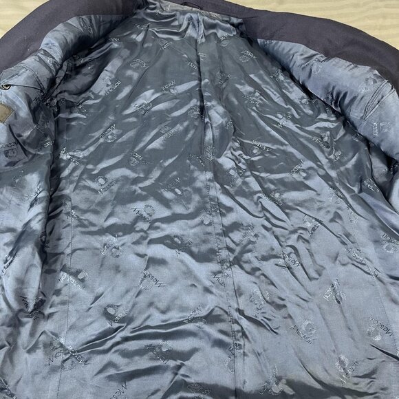 Messori Black Label Blazer Mens 46 Cashmere Two Button Suit Jacket Made Italy - Picture 10 of 12